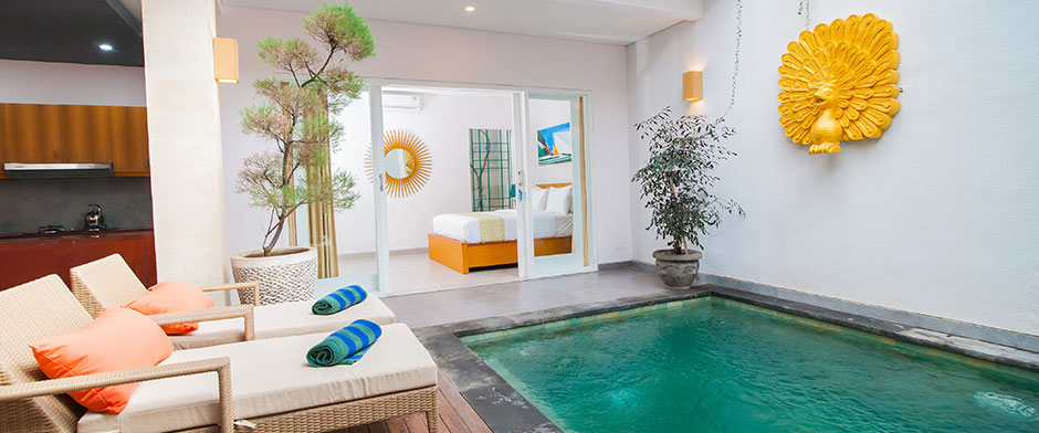 Apple Villa, Studio & Spa Seminyak - 3 Bedroom Villa
