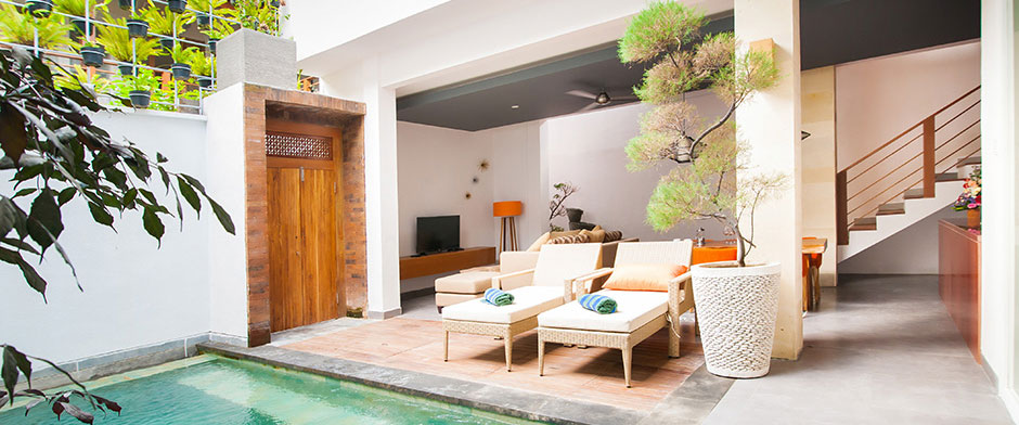 Apple Villa, Studio & Spa Seminyak - 3 Bedroom Villa